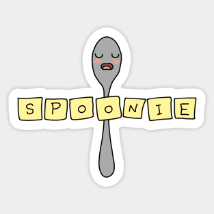 Spoonie Sticker